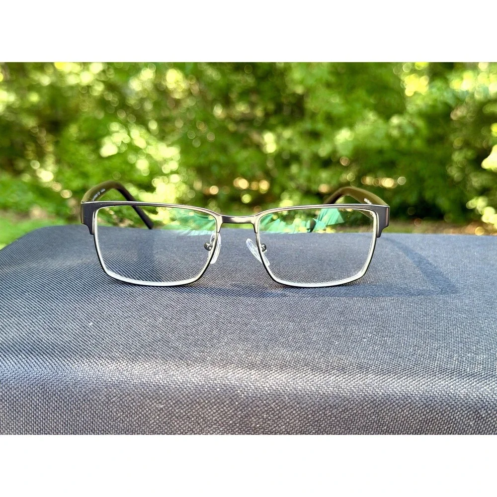 Armani Exchange AX1019 6001 Matte Brown Eyeglasses Frames Men's 54/17 140 A|X